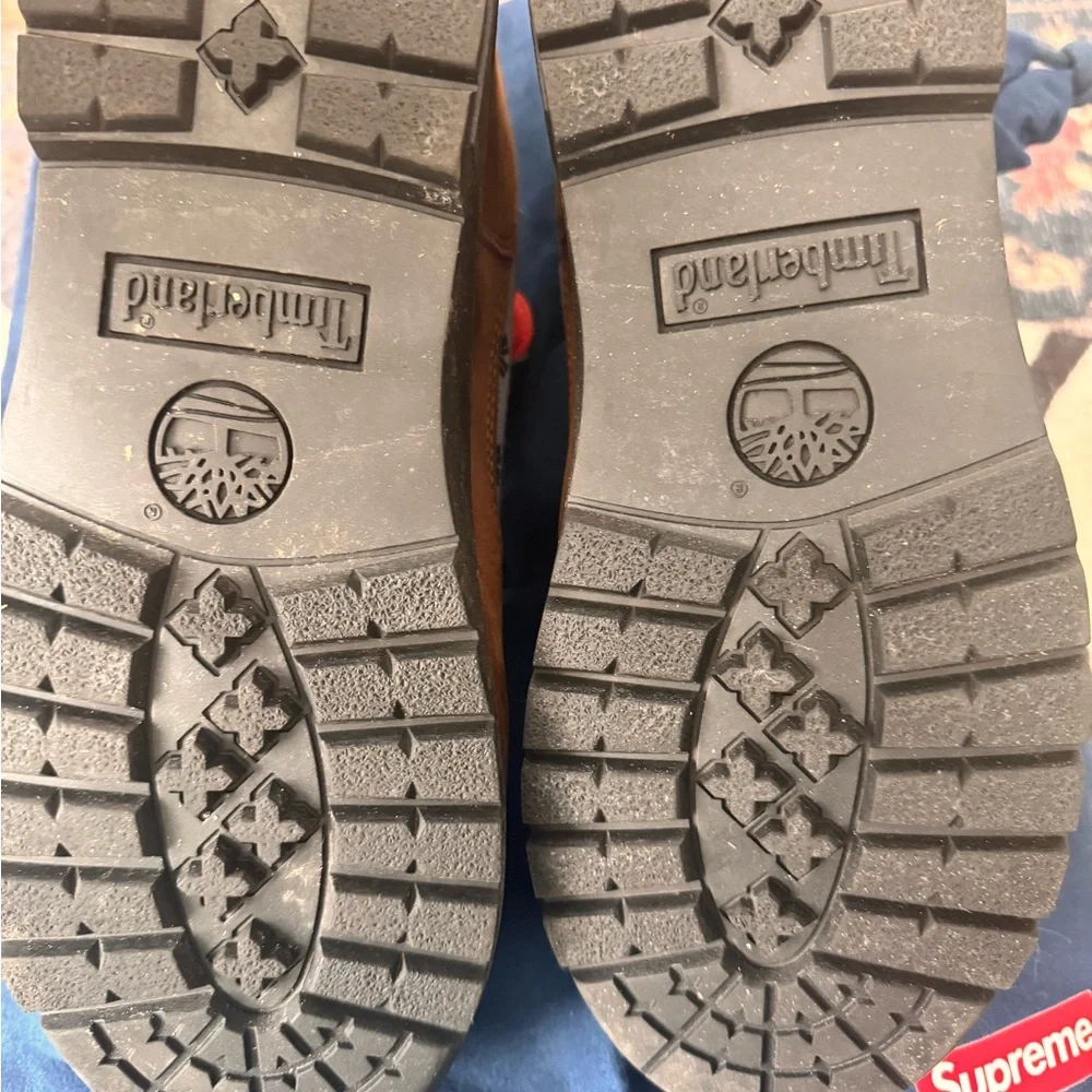 Supreme timberland Brown and blue Men's Boots - Picture 5 of 10